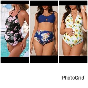 Maternity bathing suit size small